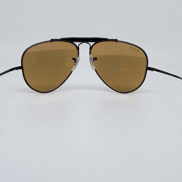 Ray-Ban B&L W0510 The General Black Chrome Frame RB-50 Lens Sunglasses 58-14 - Picture 4 of 15